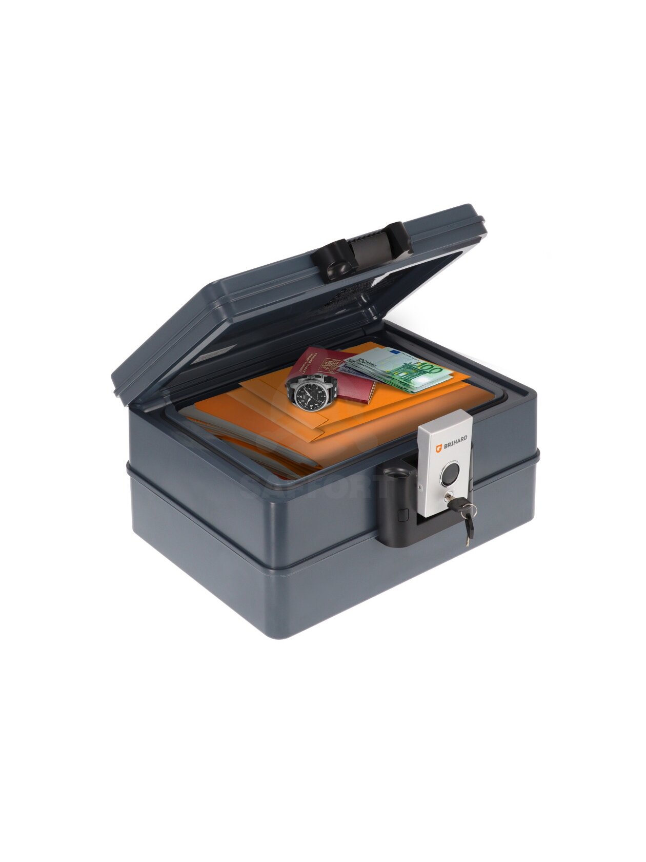 Brihard Portable Fire Chest 2030 A4 XL K Brihard Portable Fire Chest 2030 A4 XL K