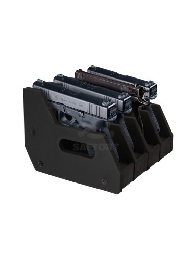 Brihard Advanced 4-guns Foam Holder pistoletų stovas