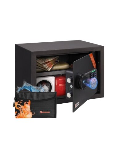 Brihard Family Biometric Black Pearl baldinis seifas