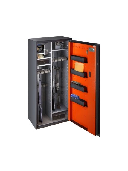 Brihard HUNTER PREMIUM COMBI 18 E seifas šautuvams, pistoletams ir amunicijai Brihard HUNTER PREMIUM COMBI 18 E seifas šautuvams, pistoletams ir amunicijai